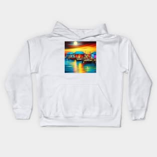 Beautiful Harbour Kids Hoodie